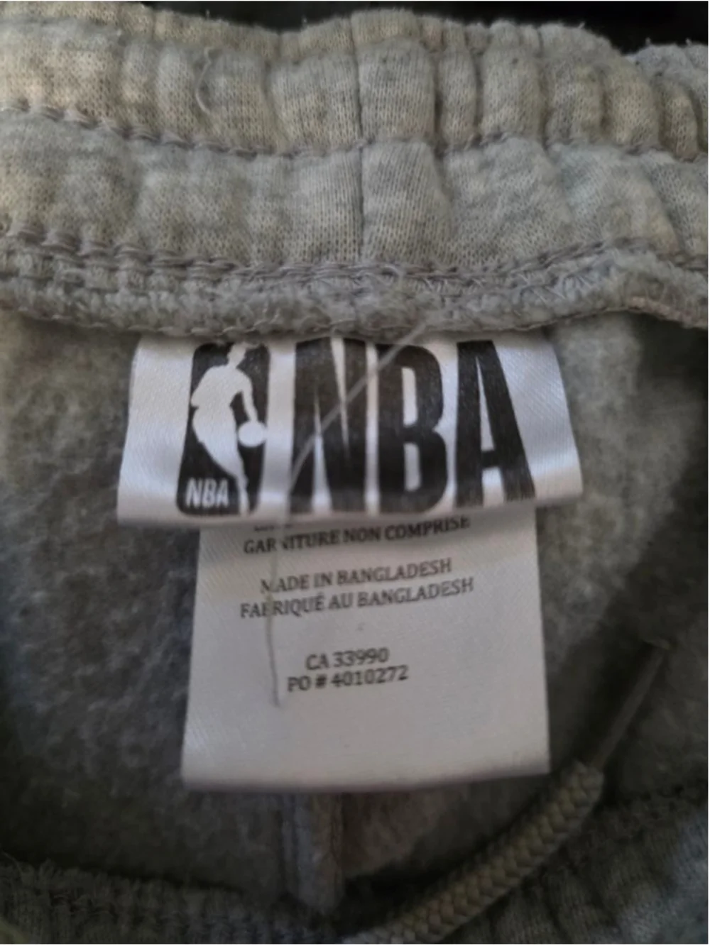 Men's NBA Grey Los Angeles Lakers Sweatpants XL - Picture 6 of 7